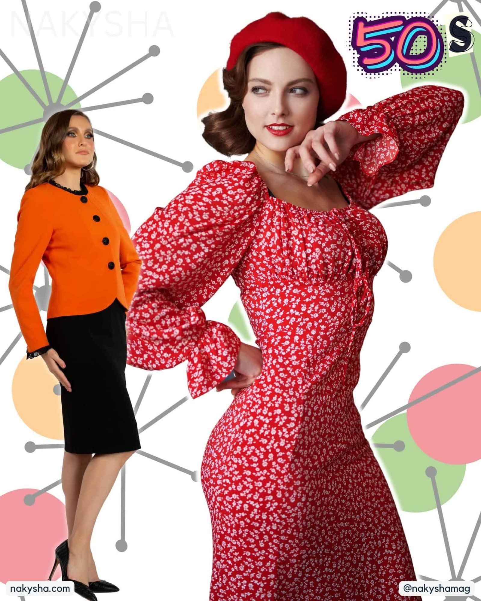 Comprehensive Guide to Uncover the 50s Fashion Trends - Nakysha