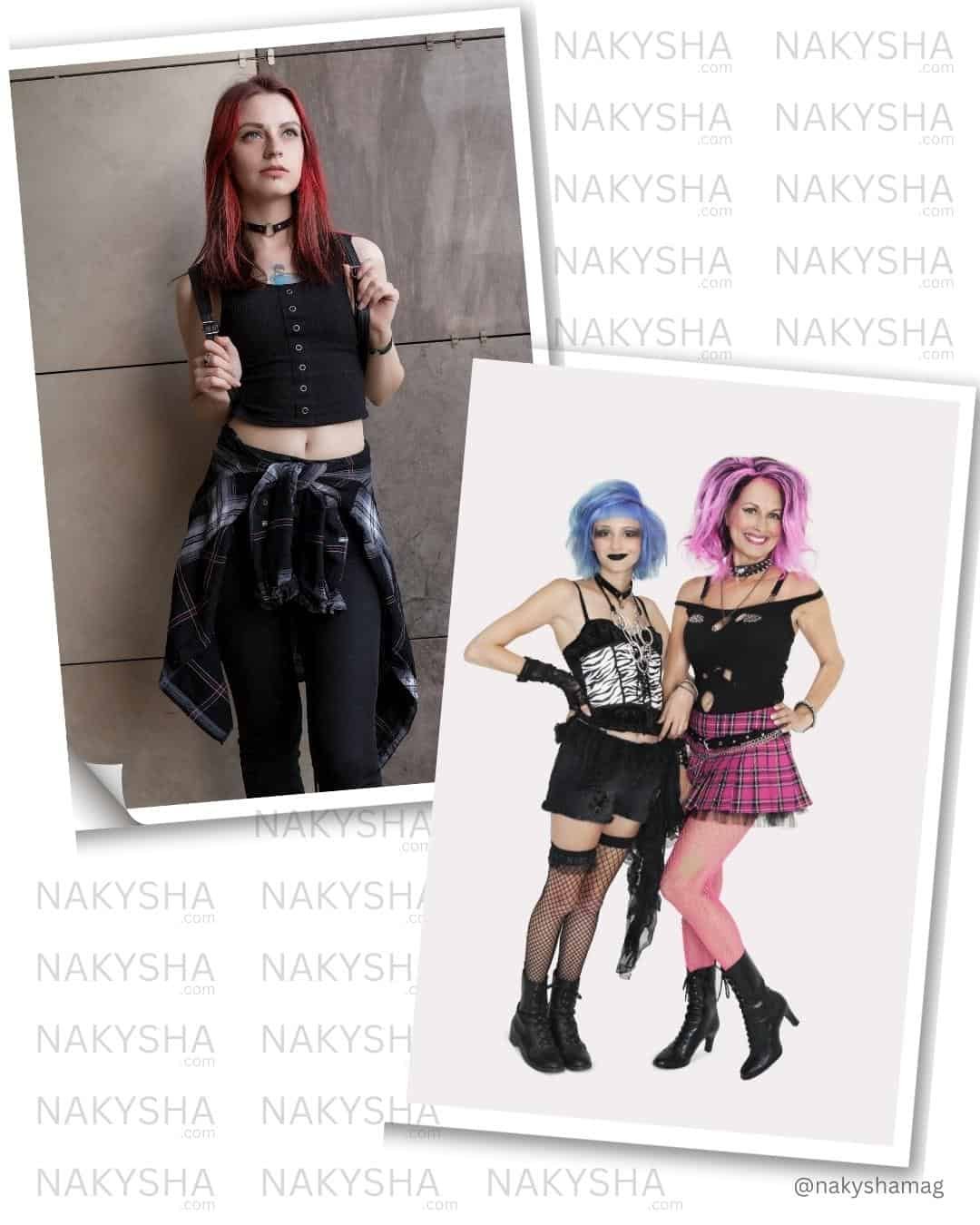 Rebellious Red  80s punk fashion, Punk fashion, Punk outfits